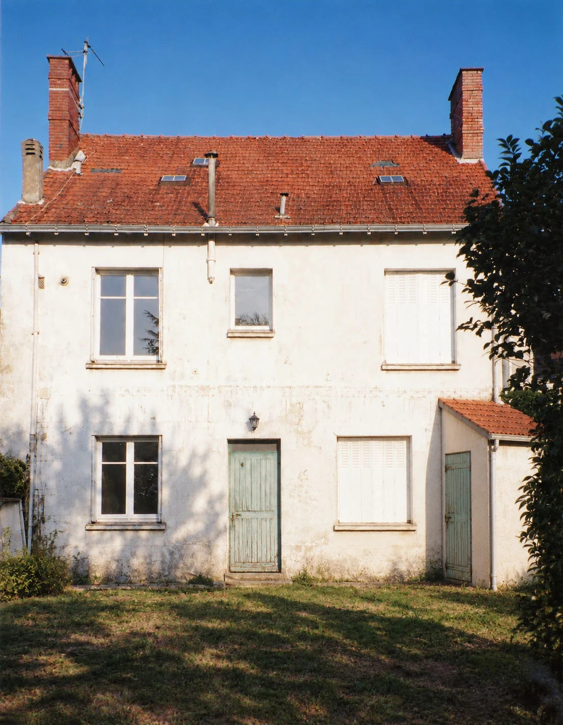 Maison avant création d’une ouverture en façade